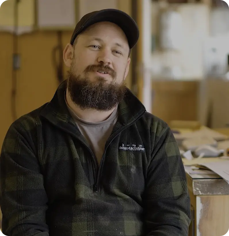 Customer testimonial video featuring Wellington Joinery
