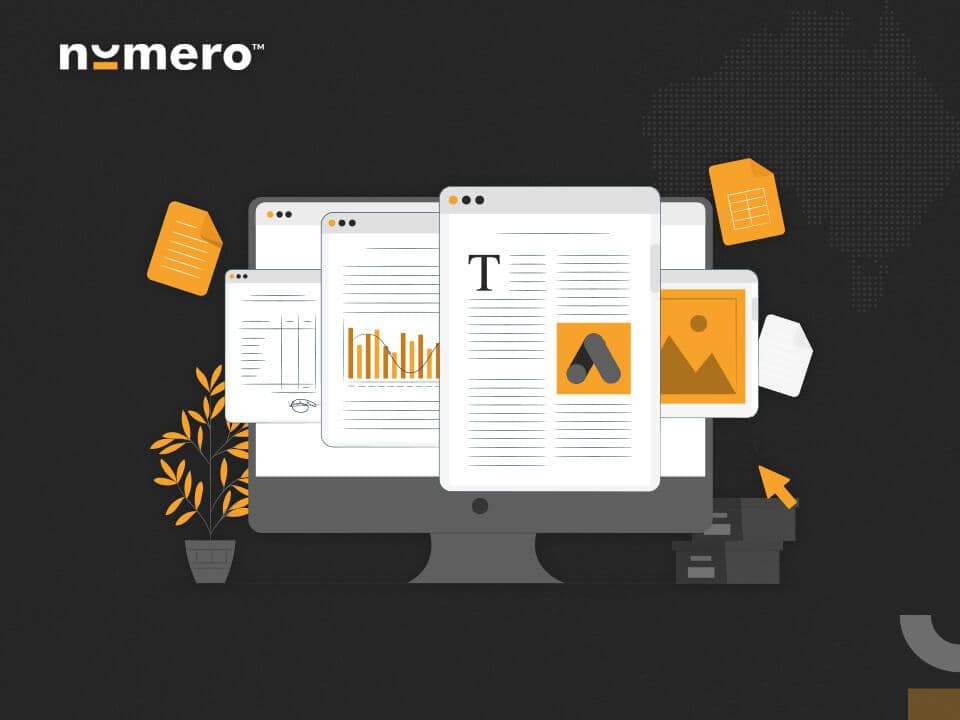 Multiple website page mockups displayed across devices, representing a full custom website design