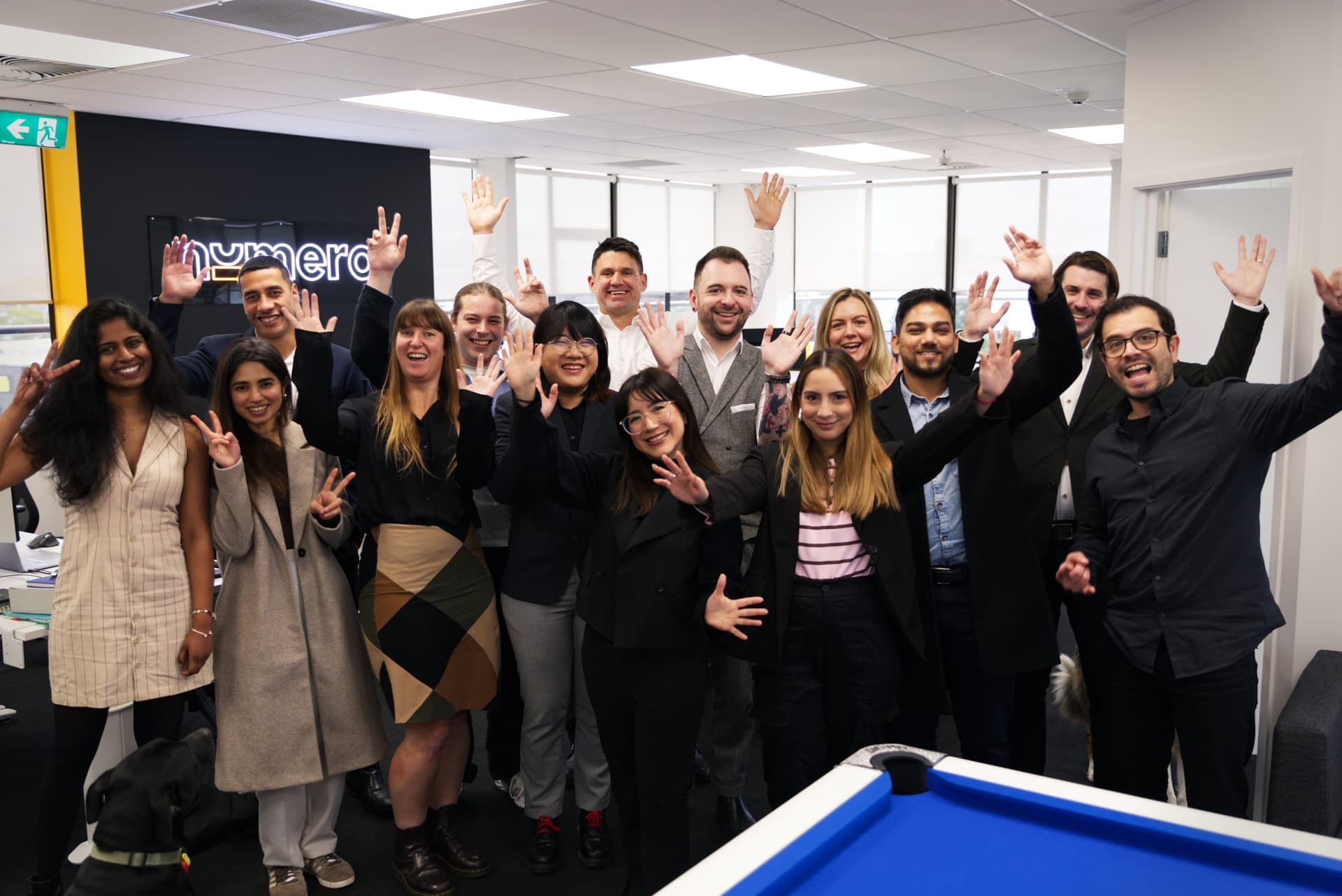 The numero® team behind the scenes