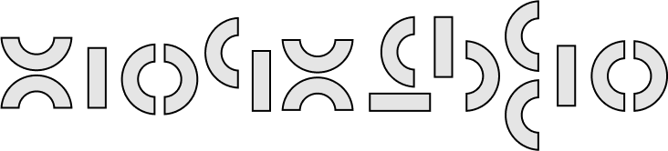 Numerals grey image